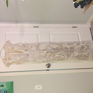 Justin Alexander Wedding Jumpsuit Size 8